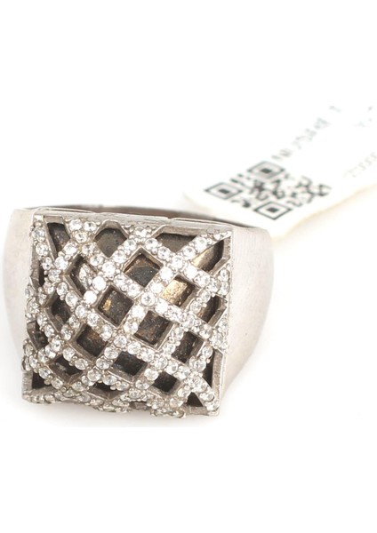 925 Ayar Gümüş Modern Tasarım Yüzük fırsatları