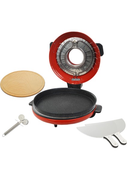 Camlı Granit Pizzamatik **hediyeli** Fırın