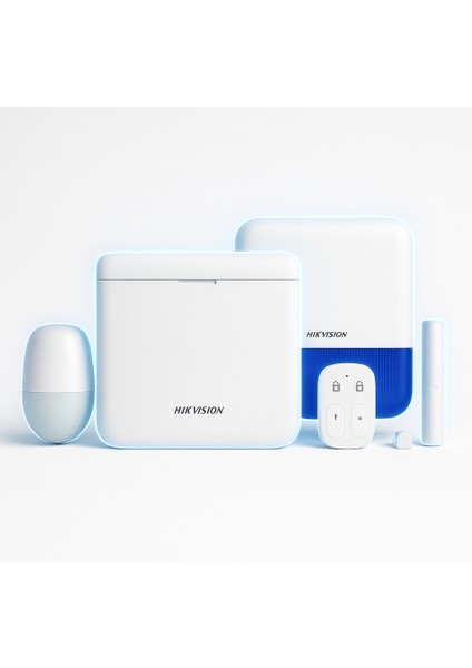 DS-PWA64-KIT-WE Ax Pro Kablosuz Alarm Seti Siren Dahil