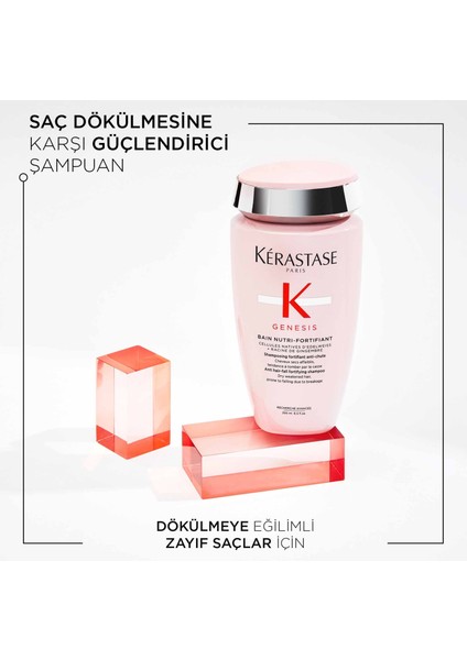 Genesis Bain Riche Nutri-Fortifiant Saçları Onarıcı Besleyici Yenileyici Şampuan 250 ml modelleri