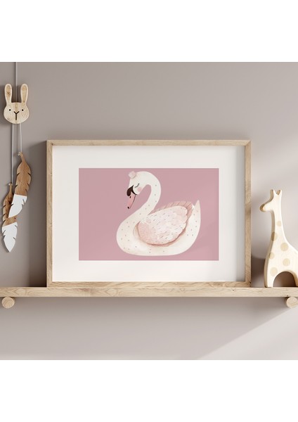 Pembe Vintage Kız Çocuk ve Bebek Odası Çoklu Tablo Seti, Çocuk Odası Tablosu indirimleri
