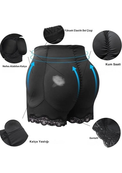 Kadın Yastıklı Popo Kaldırıcı Dolgunlaştırıcı Şekillendirici Pop-Up Korse Kalça Hip Dips Basen Korse indirimleri