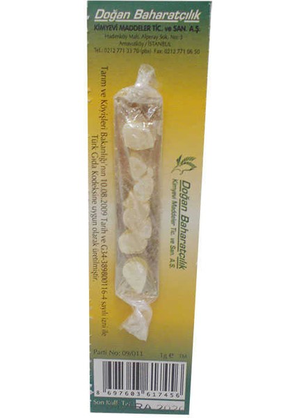 Damla Sakızı Saf Doğal 1 gr Paket fiyatları