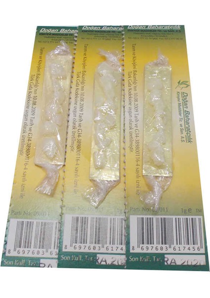 Damla Sakızı Saf Doğal 1 gr Paket modelleri