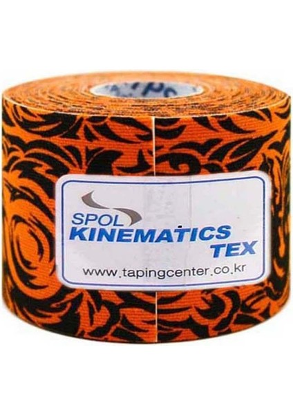Desenli Kinesio Band, 5 CMX5MT Sporcu Agrı Bandı