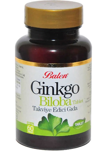 Ginkgo Biloba 60 Tablet fiyatları