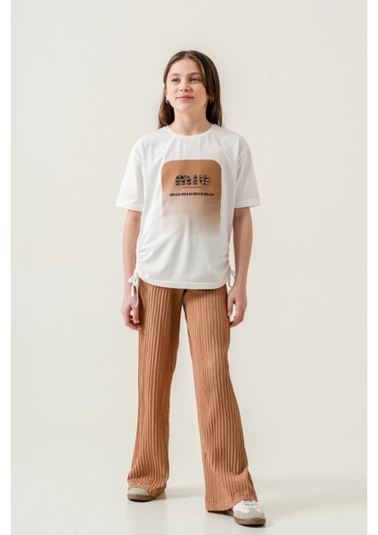 Kız Çocuk Mıu Taşlı Ikili Dokuma Takım G-7276