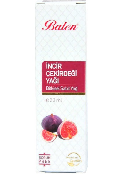 Incir Çekirdeği Yağı Soğuk Pres 20 ml Cam Şişe fiyatları
