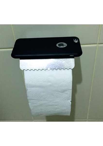 Agn Marin TK02 Tuvalet Kağıtlığı, Tuvalet Kağıdı Askısı 304 Kalite Paslanmaz Krom 2+6+11,5+6+2 x 3,5 cm 5 Yıl Garantili + Montaj Seti (2 Dubel + 2 Paslanmaz 304 Vida + 2 Pirinç Pul + 2 Krom Kapak)