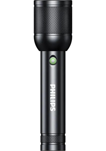 SFL8168/93 30W 3200 Lümen 1000 Metre Menzilli IP44 Su Geçirmez Şarj Edilebilir LED El Feneri Siyah
