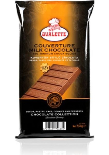 Sütlü Kuvertür %35