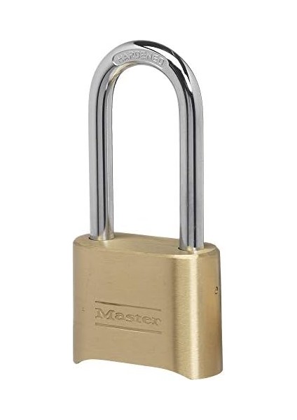 Lock 175LH Kendi Şifreli Kilidiniz Pirinç Kaplama 5,4 cm Askı