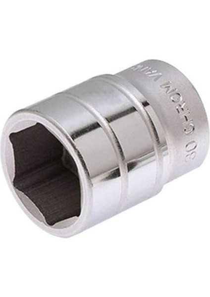 Izeltaş 1119061050 50 Mm3/4" Altı Köşe Lokma Anahtar, Krom, 50 mm