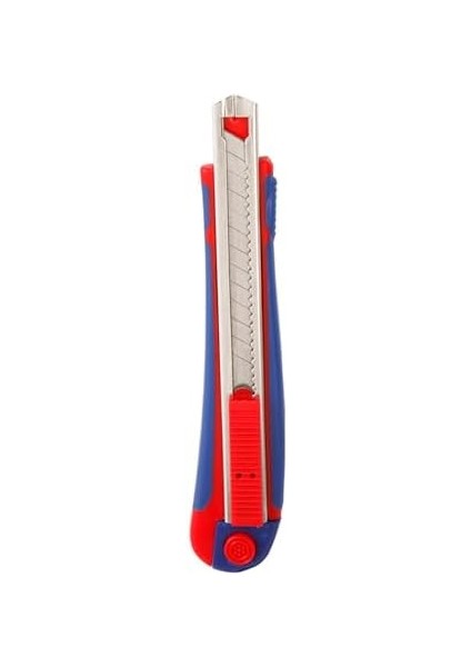 WP212010 9 mm Ağır Hizmet Paslanmaz Çelik Kasa Yedek Kartuşlu Maket Bıçağı + 2 Adet Yedek Bıçak