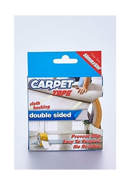 Tape Halı Yapıştırma Bandı, Halı Kaydırmaz 50MM x 5mt fiyatları