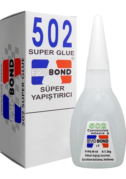 502 Süper Güçlü Japon Yapıştırıcısı 20 Gram