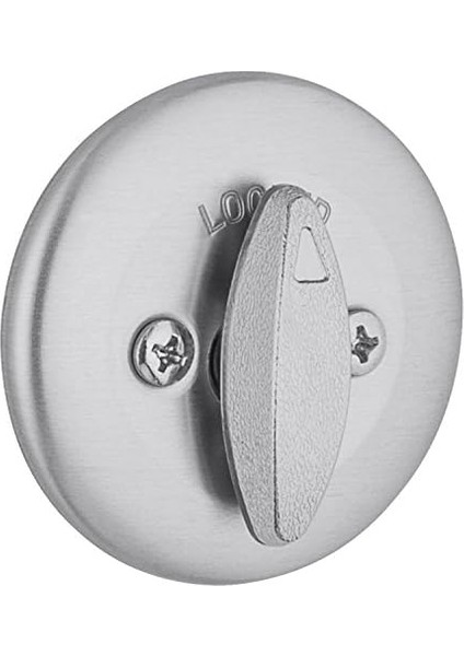 660 Single Cylinder Deadbolt Featuring Smartkey Security In Satin Chrome