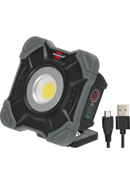 Şarj Edilebilir LED Çalışma Lambası Sh 1000 Ma (1000LM, IP54, Mıknatıslı ve Çıtçıtlı Şarj Edilebilir LED Çalışma Lambası, Sağlam Gövde)