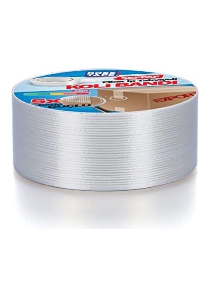 Tape Ip Takviyeli Çok Güçlü Koli Bandı EN:45MM BOY:25MT modelleri