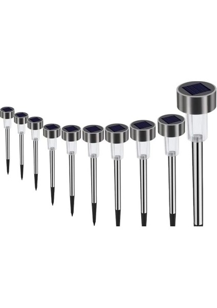 Metal Gövdeli Solar Bahçe Lambası 10'lu fırsatları