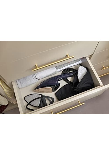 Hobbs Steam Genie 28370-56 Multi Ütü [buharlı Düzleştirici & Buharı Ütü] 2'si 1 Arada (1700W, 20G/DK Buhar, Isıya Dayanıklı Çanta, 3 Eklenti: Giysi, Perde, Döşeme) Seyahat Ütüsü 28370-56 modelleri