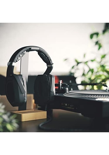 Essentials - Kulaklık Tutucu ve Başlık Askısı, Son Derece Dayanıklı Metal ve Bambudan Yapılmış, Plastiksiz - Pratik Tutucu Başlığı Korur ve Masa Düzenini Sağlar modelleri