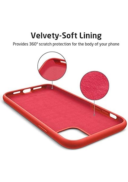 Apple iPhone 11 Pro Max Kılıf,yippee Color,red