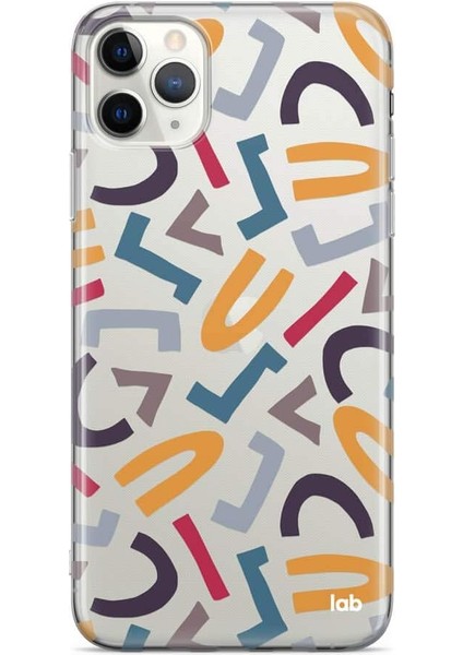 Apple iPhone 11 Pro Max "fun Letters" Tasarımlı Şeffaf Kılıf