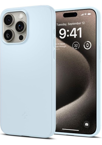 Apple iPhone 15 Pro Max Kılıf Thin Fit Mute Blue - ACS06550