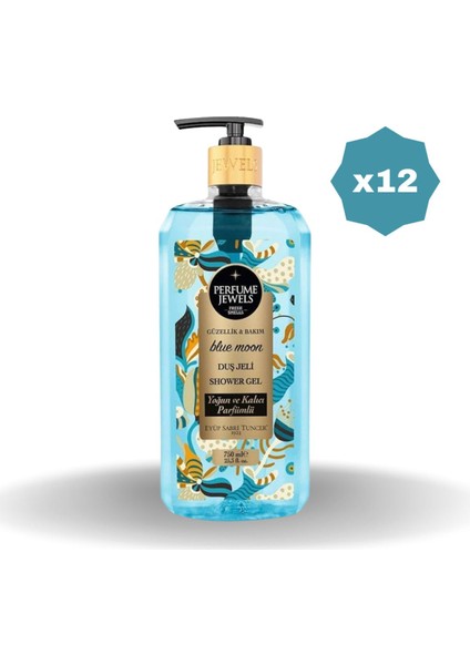 Blue Moon Duş Jeli Pet Şişe 750 ml - (12 Adet)