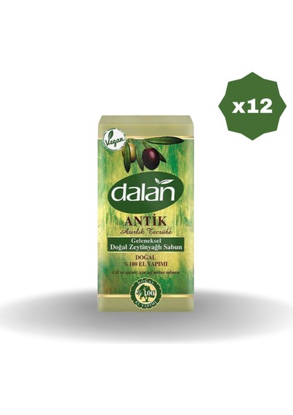 Antik Sabun 5'li 180 gr - 12 Adet