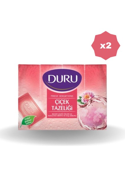 Fresh Çiçek Tazeliği Duş Sabunu 4'lü 150 gr - 2 Adet