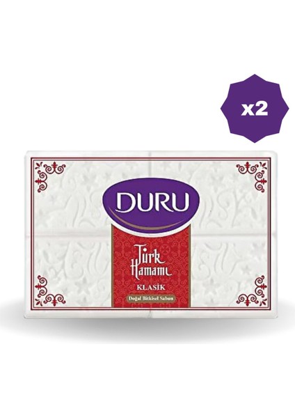 Sabun Türk Hamamı 4x200 gr - 2 Adet