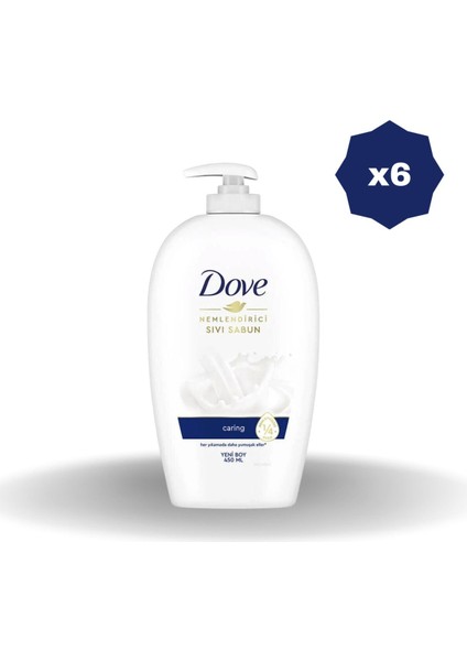 Nemlendirici Sıvı Sabun 450 ml - 6 Adet