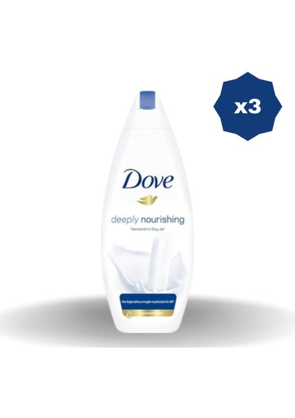 Duş Jeli Deep N Shower Gel 450 ml - (3 Adet)