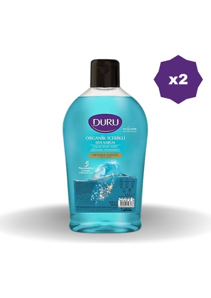 Sıvı Sabun Okyanus 1.5lt - 2 Adet