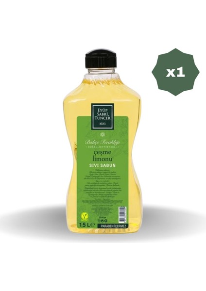 Çeşme Limonlu Sıvı Sabun 1.5 lt - 1 Adet