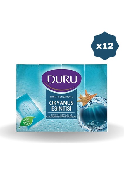 Fresh Okyanus Esintisi Duş Sabunu 4'lü - 12 Adet