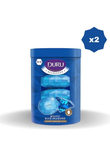 Sabun Diamonds Seri Blue 4X90 gr - (2 Adet)