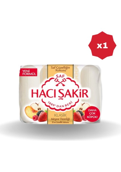 Güzellik Sabunu Meyve Tazeliği 4X70 gr - (1 Adet)