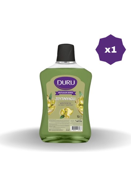 Sıvı Sabun Zeytinyağlı 1000 Ml- (1 Adet)