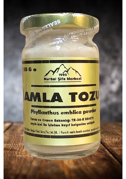 Amla Tozu 50 gr
