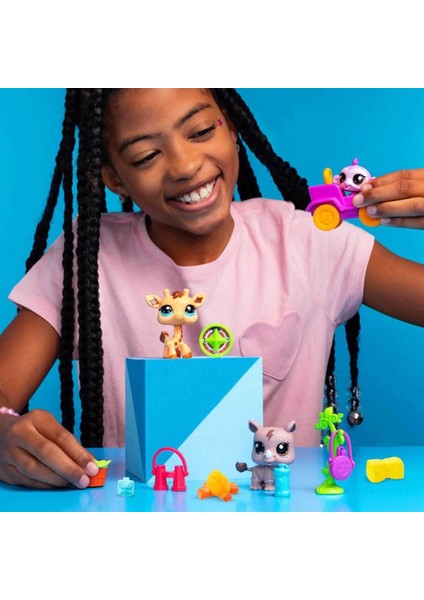 Nessiworld Littlest Pet Shop Minişler Safari Oyun Seti S1