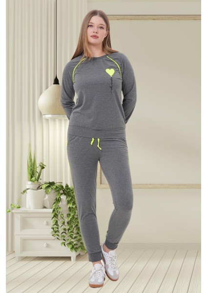 Mecit 6200 Füme Spor Kadın Pijama Takımı