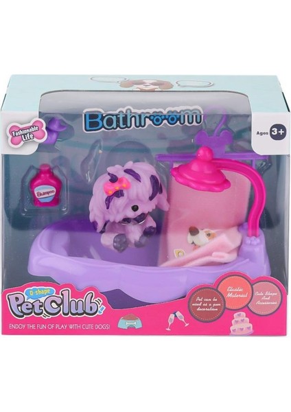 Nessiworld KZL-CL2102B 1-4 Pet Star Banyo Keyfi -Kızılkaya Oyuncak