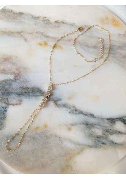 4'lü Kare Kristaltaşlı Şahmeran