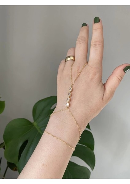 4'lü Kare Kristaltaşlı Şahmeran modelleri