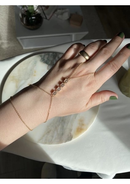 4'lü Kare Kristaltaşlı Şahmeran indirimleri