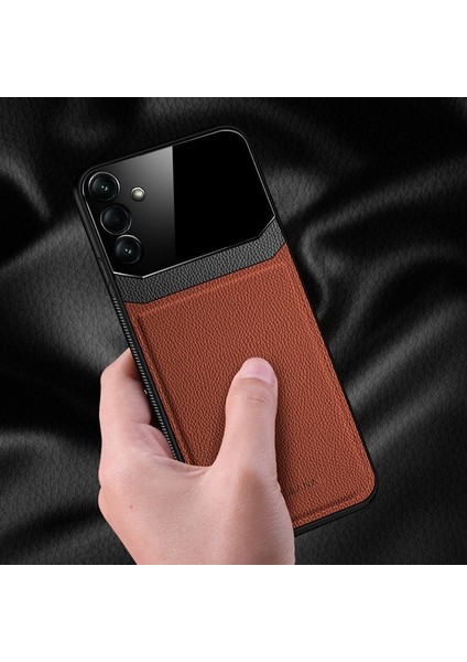 Samsung Galaxy S24 Uyumlu Zebana Lens Pu Deri Kılıf fiyatları