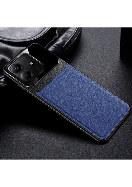 Xiaomi Redmi Note 14 5g Uyumlu Zebana Lens Pu Deri Kılıf